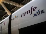 Vagón de un tren AVE de Renfe