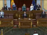 El Congreso se suma a los aplausos de las ocho de la tarde