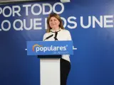La parlamentaria andaluza del PP por Almería Rosalía Espinosa
