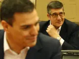 Pedro S&aacute;nchez anuncia un acuerdo con Ciudadanos para que Patxi L&oacute;pez sea el presidente del Congreso