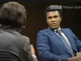 Muhammad Ali, durante una entrevista a la BBC.