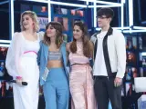 Samantha, Maialen, Anaju y Flavio, concursantes de 'OT 2020'.