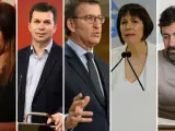 Candidatos/as a la presidencia de Galicia