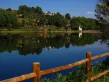 Vista del embalse de Arenas de San Pedro (&Aacute;vila, Espa&ntilde;a)