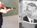 El vídeo de los disparos a la diana con miembros del Gobierno