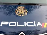 Un coche patrulla de la Policia Nacional
