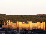 Palacio-fortaleza medieval del siglo XII que se asienta sobre una alcazaba &aacute;rabe. A lo largo de la historia ha tenido que ser restaurado varias veces y desde hace varias d&eacute;cadas es Parador Nacional de Turismo. Su aspecto es imponente. (Foto: Wikipedia/Malaya)