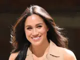 Meghan Markle durante su visita a la Universidad de Johannesburgo, en Sudáfrica.