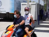 Marc Márquez, en el circuito de Jerez