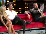 Oriana Marzoli, Iván González y Rafa Mora, en el debate final de 'La casa fuerte'.