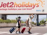 Aeropuerto de Palma tras la confirmación de Reino Unido de mantener la cuarentena a viajeros procedentes de España