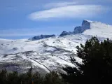 Vista del Pico Veleta en Sierra Nevada, en imagen de archivo