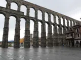 El Acueducto de Segovia en una imagen de archivo.