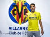 Dani Parejo, con la camiseta del Villarreal