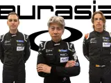 Nick Foster, Nobuya Yamanaka y Roberto Merhi, pilotos del Eurasia Motorsport