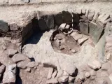Excavaciones arqueológicas en el 'tholos' de Palacio III