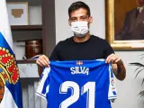 David Silva, con la camiseta de la Real Sociedad