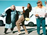 Nuria Roca, Esty Quesada y Carmina Barrios en 'Road trip'.