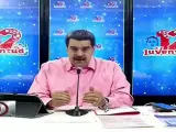 El presidente de Venezuela, Nicolás Maduro, durante el anuncio de la detención del espía.