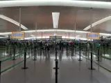 La Terminal 1 del Aeropuerto de Barcelona-El Prat.
