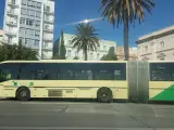 Autobus interurbano en Cádiz