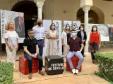 Presentación del cartel cinematográfico del Festival de Sevilla.
