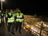 José Luis Ábalos, visita las obras que Adif está desarrollando en Teruel