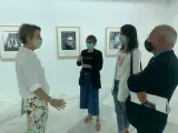 Inauguración en Badajoz de la exposición 'Entre artistas'