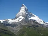 Monte Cervino de los Alpes.