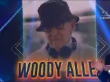Pablo Motos presenta a Woody Allen, en 'El hormiguero'.