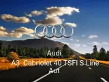 Audi A3 Cabriolet 40 TSFI S Line Aut