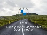 BMW Serie 2 220iA Convertible Sport Line Aut