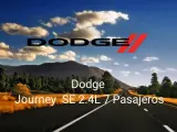 Dodge Journey SE 2.4L 7 Pasajeros