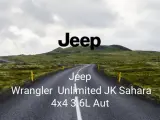 Jeep Wrangler Unlimited JK Sahara 4x4 3.6L Aut
