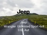 Jeep Wrangler Unlimited Sport 4x4 3.6L Aut