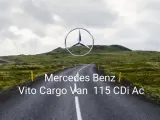 Mercedes Benz Vito Cargo Van 115 CDi Ac