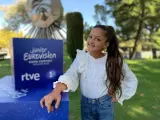 La joven Soleá, que representará a España en Eurovisión Junior 2020.