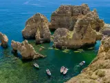 Lagos Ponta da Piedade, en el Algarve portugu&eacute;s.