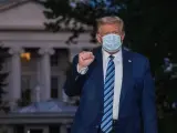 Donald Trump mascarilla