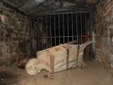 Interior de la mina de Almad&eacute;n.
