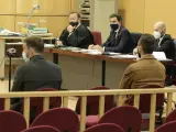 Sergi Enrich y Antonio Luna, durante el juicio por su vídeo sexual