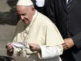 El papa Francisco ha respaldado la unión civil entre personas del mismo sexo por primera vez como pontífice en una entrevista para el documental Francesco, que se estrenó este miércoles en en el Festival de Cine de Roma.