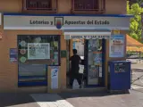 Administración de Loterías de San Martín de la Vega, Madrid.