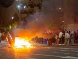 Unos 150 radicales han protagonizado esta tarde-noche disturbios en el centro de Logroño.