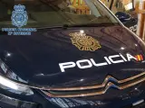 Cotxe patrulla de la Policia Nacional