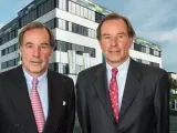Los hermanos Thomas y Andreas Strüngmann, fundadores de Biontech.