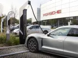 Estación de carga ultrarrápida de Porsche.