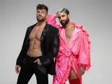 Los artistas Conchita Wurst y Ricky Merino