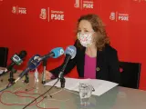 La secretaria de Política Institucional del PSOE de Cantabria y senadora Isabel Fernández
