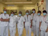 Profesionales sanitarios del Hospital Sant Joan de Reus (Tarragona)